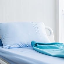 Premium Fitted Disposable Hospital Bed Sheet - Made in the USA - Fitted (36" x 80" x 6") - 50 pcs - DisposableGowns.com