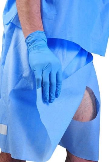 Disposable Urology Exam Shorts - 50 pack –