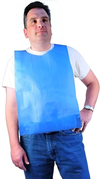 Disposable Adult Clothing Protector Bibs - Made in the USA - 300 pcs - DisposableGowns.com